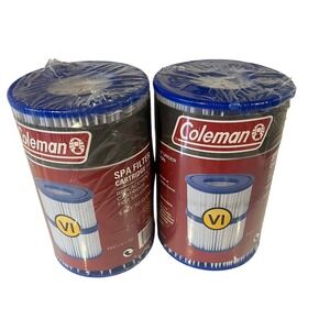 Coleman NEW 4 Pack Bundle of Type VI Hot Tub Saluspa Replacement Filters